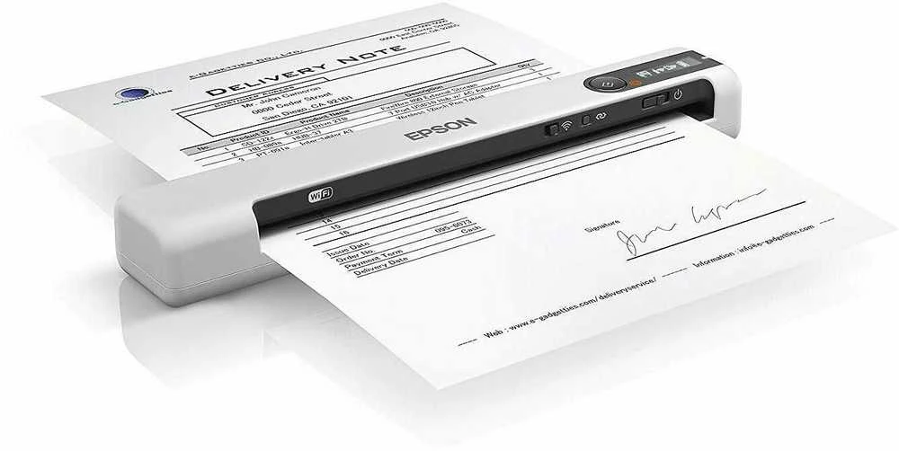 Skeneris Epson | Belaidis nešiojamas skaitytuvas | Darbo jėgos DS-80W | Spalva