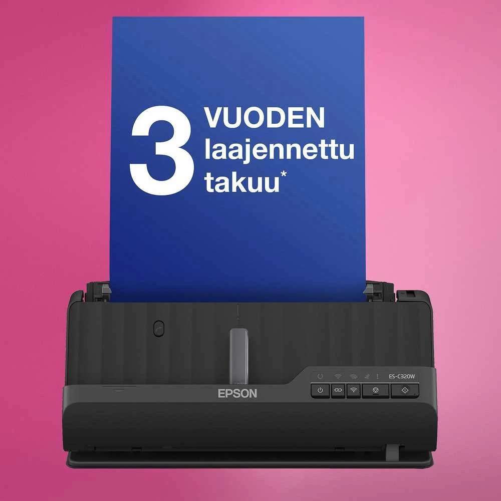 Skeneris Epson | Kompaktiškas Wi-Fi skaitytuvas | ES-C320W | Lakštinis | Bevielis