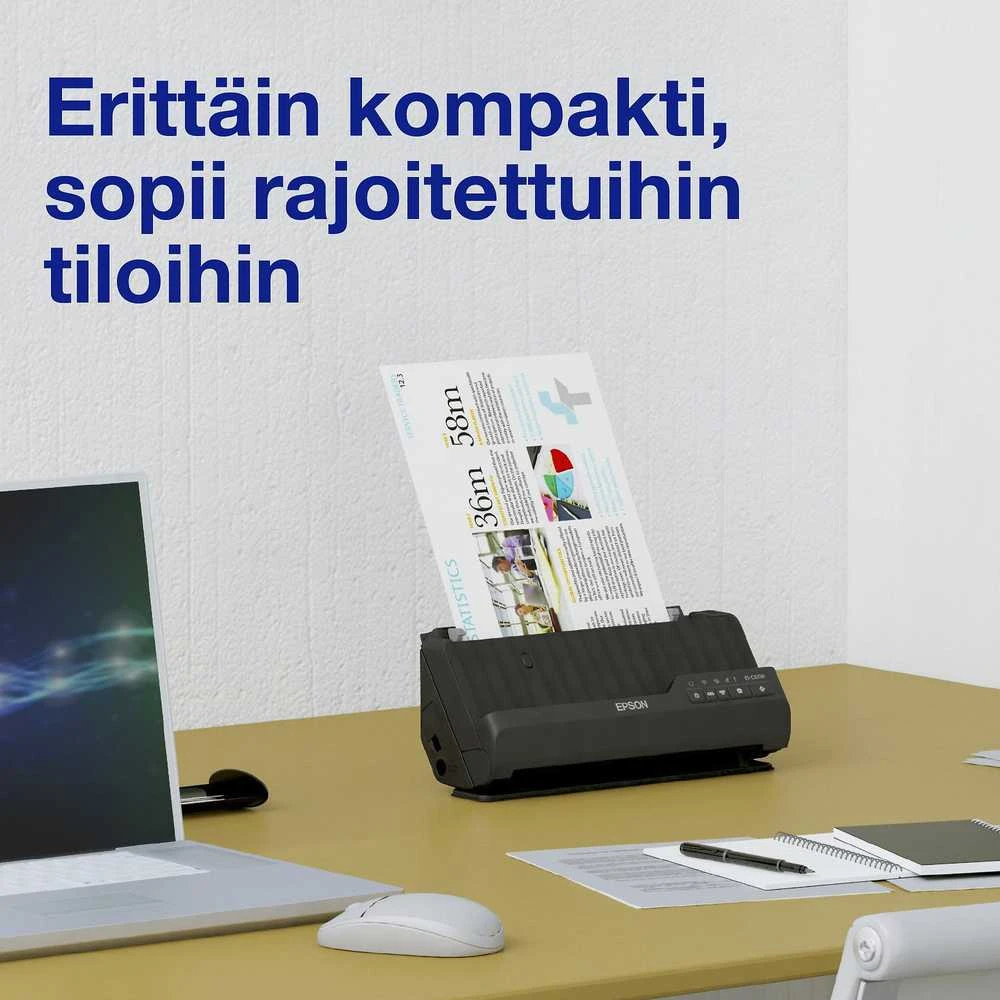 Skeneris Epson | Kompaktiškas Wi-Fi skaitytuvas | ES-C320W | Lakštinis | Bevielis