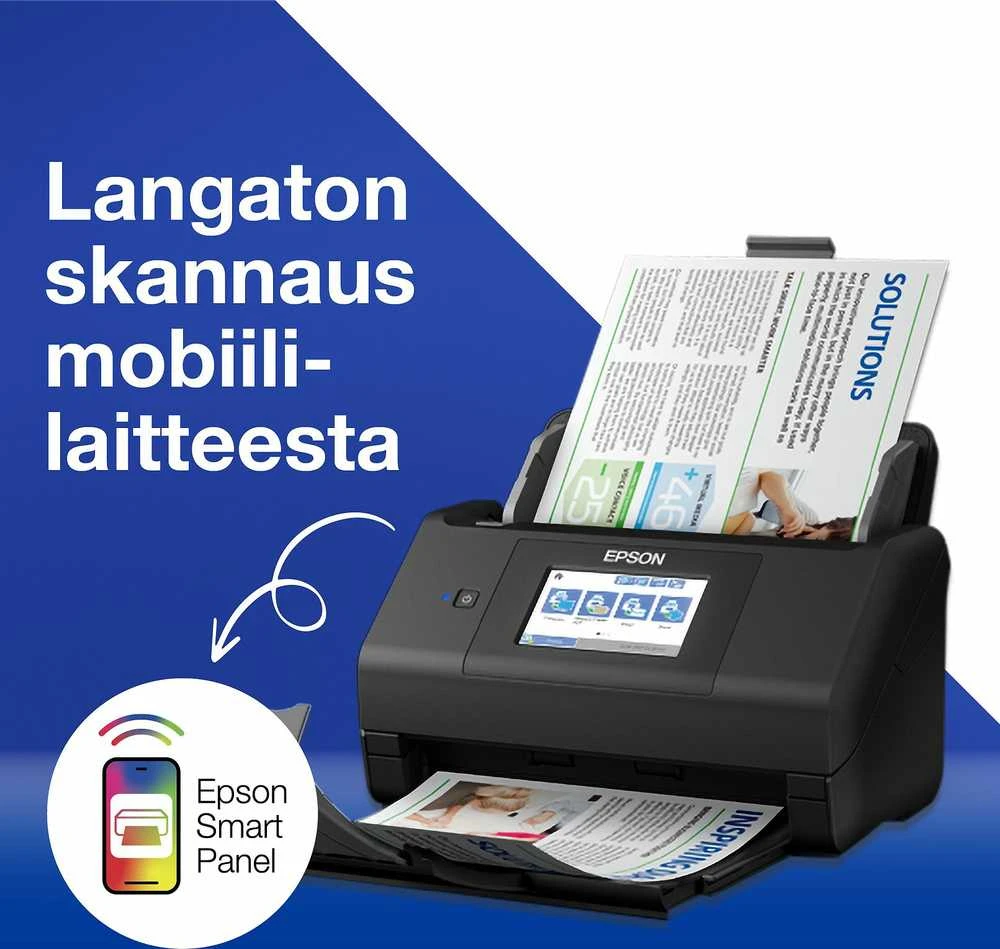 Skeneris Epson | Dokumentų skaitytuvas | Darbo jėga ES-580W | Spalva | Bevielis