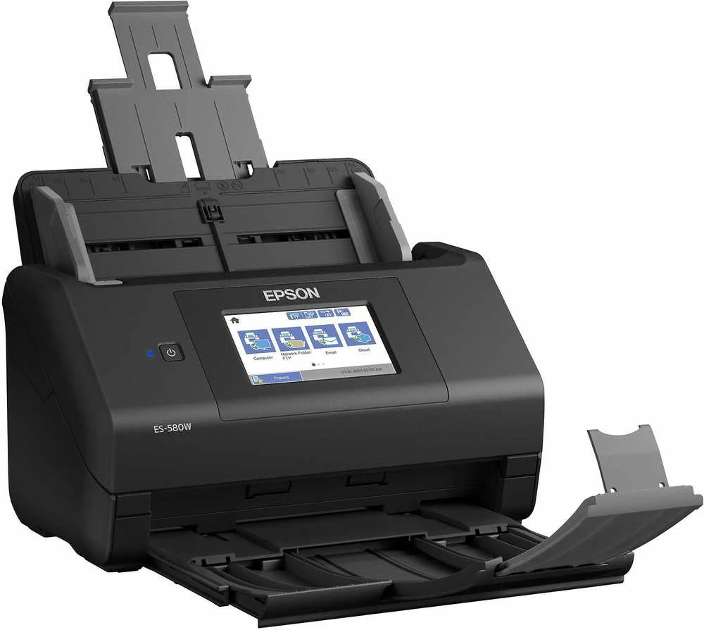 Skeneris Epson | Dokumentų skaitytuvas | Darbo jėga ES-580W | Spalva | Bevielis