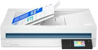 Skeneris Hewlett Packard (HP) „HP ScanJet Pro N4600 fnw1“ skaitytuvas – A4 spalvotas 600 dpi, plokščias nuskaitymas, automatinis dokumentų tiektuvas, automatinis dvipusis, OCR / nuskaitymas į tekstą, 40 ppm, 10 000 puslapių per dieną