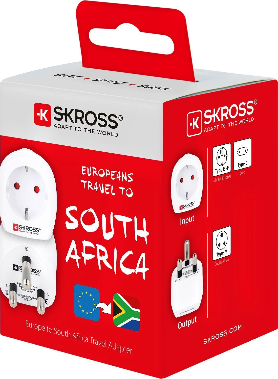 Skross Combo. Pasaulis iki Pietų Afrikos