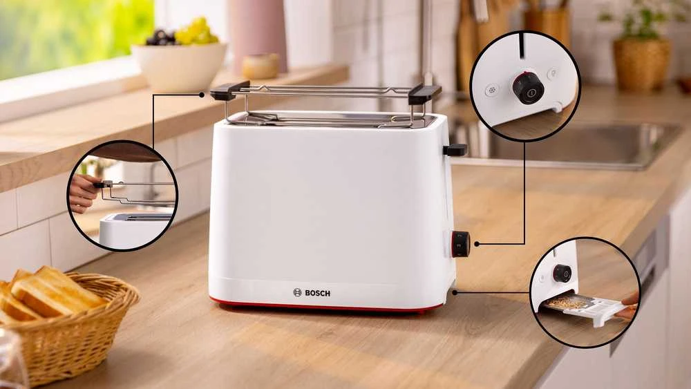Bosch TAT3M121 Kompaktinis skrudintuvas, MyMoment, Baltas