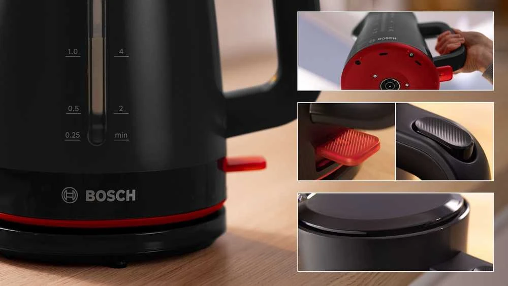 Bosch TAT3M124 Kompaktinis skrudintuvas, MyMoment, Raudona