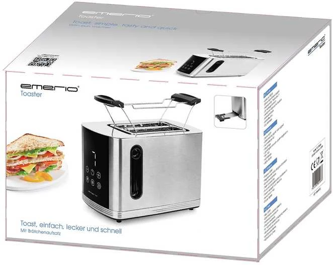 Skrudintuvas Emerio Toaster 2 skiltelės, 7 skrudinimo lygiai, skaitmeninis ekranas