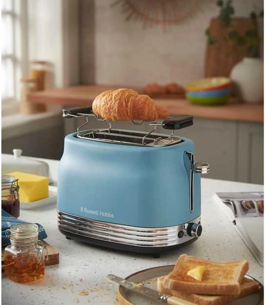 Skrudintuvas Russell Hobbs Hanley Retro Mėlyna leivänpaahdin