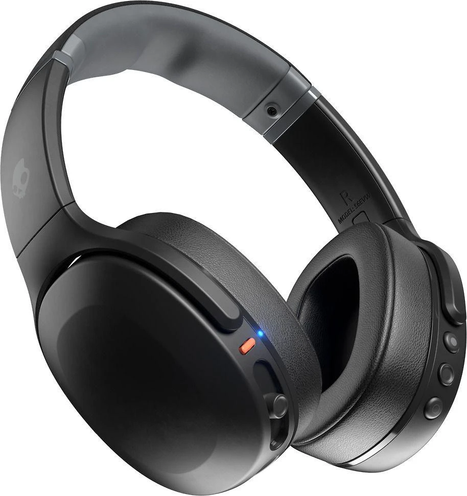 Skullcandy Crusher Evo „Sensory Bass“ ausinės su asmeniniu garsu, Juodos spalvos