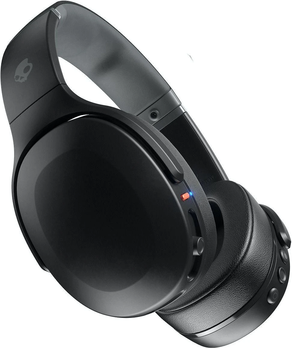 Skullcandy Crusher Evo „Sensory Bass“ ausinės su asmeniniu garsu, Juodos spalvos