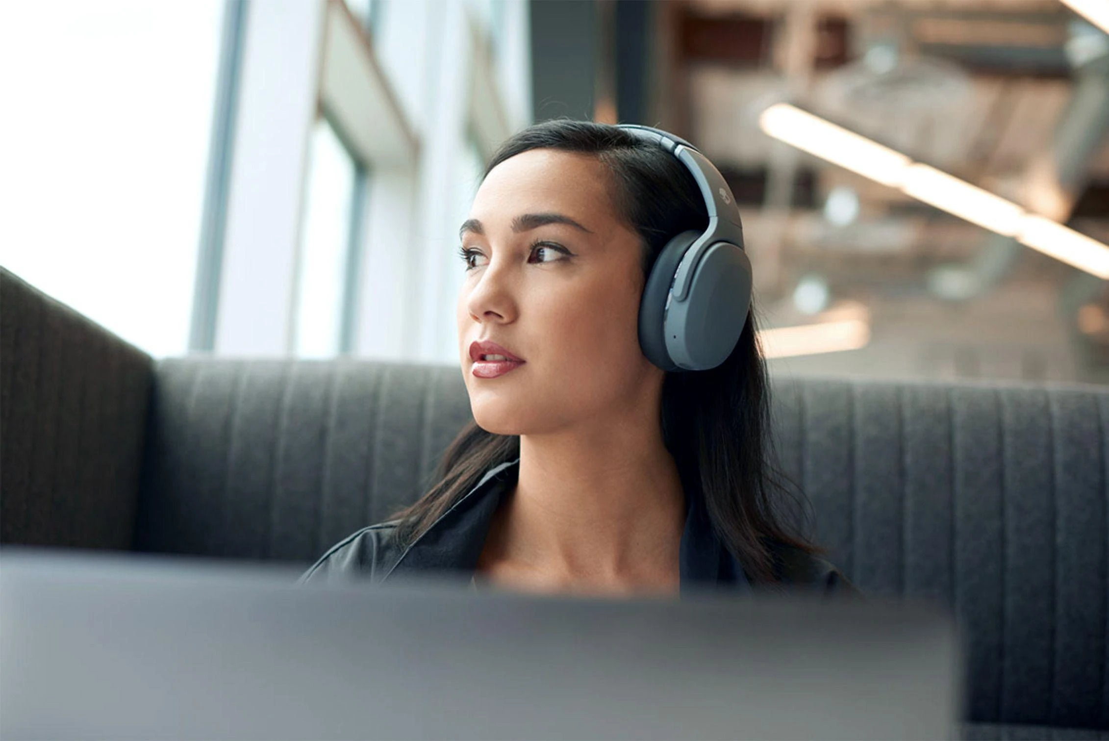 Skullcandy Crusher Evo™ Sensory Bass belaidės ausinės, Pilkos spalvos