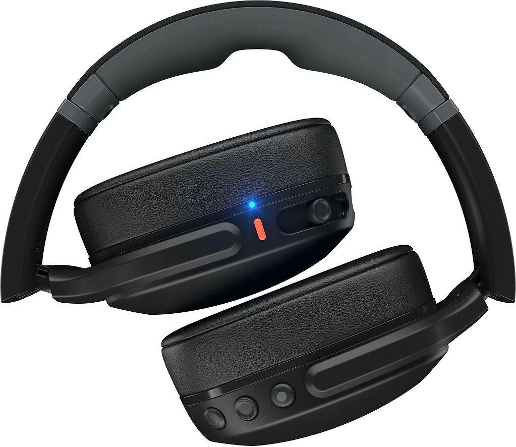 Skullcandy Crusher Evo „Sensory Bass“ ausinės su asmeniniu garsu, Juodos spalvos