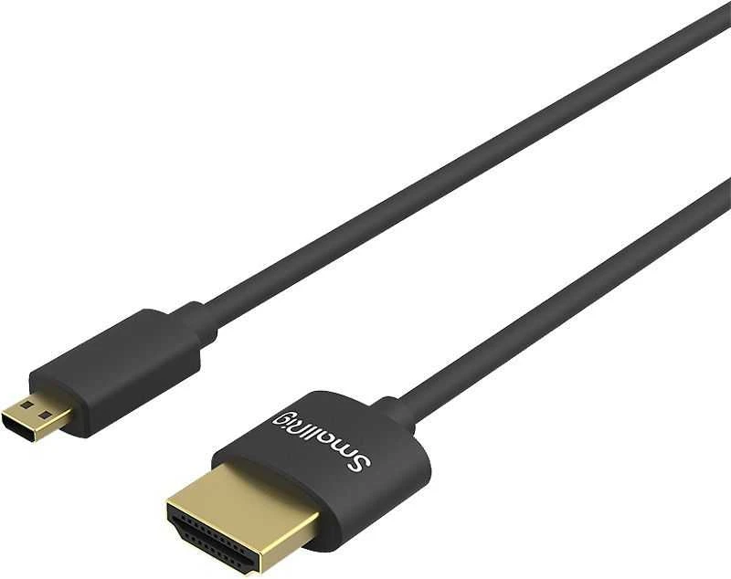 SmallRig 3042 HDMI 4K 35cm microHDMI do HDMI