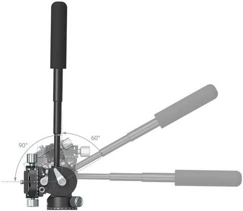 SmallRig 3457 Lightweight Fluid Video Head -videopää