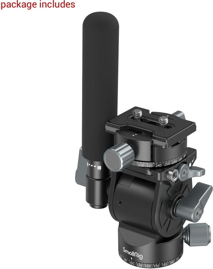 SmallRig 3457 Lightweight Fluid Video Head -videopää