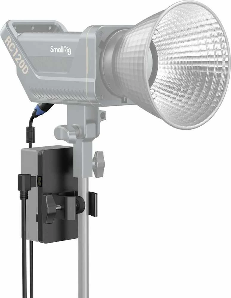 Baterijų plokštė - SmallRig 3676 RA V1 V Mount Baterijų plokštė, 1.8m kabelis, 550g