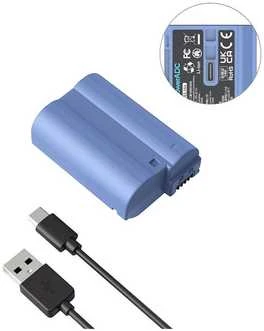 „SmallRig 4332“ fotoaparato baterija, įkraunama su USB-C jungtimi EN-EL15c