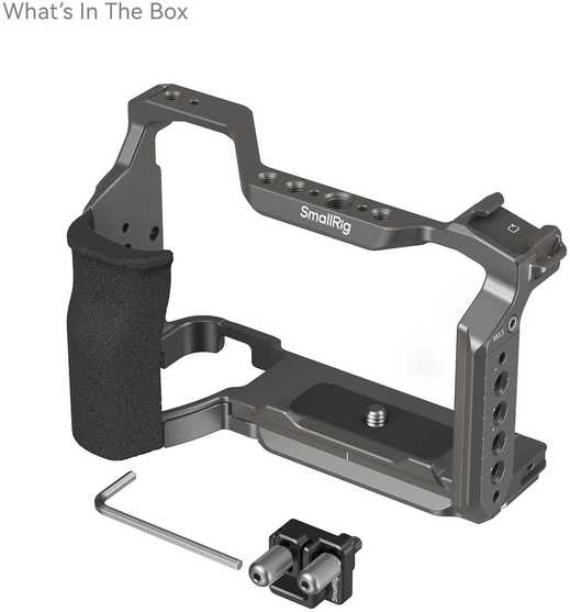 „Smallrig 5060 HawkLock“ greito atleidimo laikiklio komplektas, skirtas „Sony A6700“