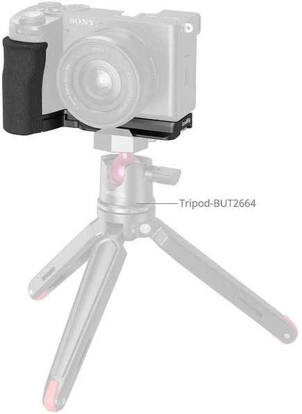 „SmallRig 5061“ L formos tvirtinimo plokštelė su silikonine rankena, skirta „Sony A6700“