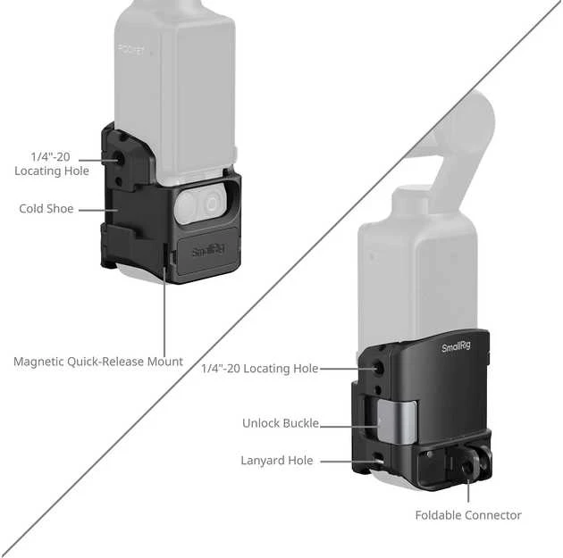 SmallRig 5072 Cage for DJI Osmo Pocket 3