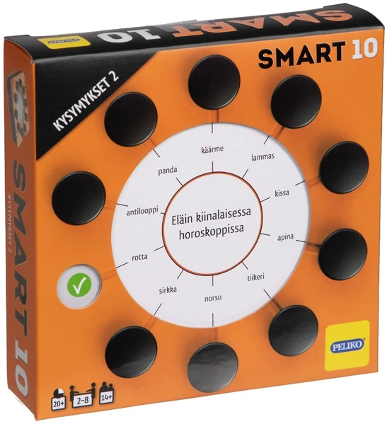 Smart10 Questions 2 papildomos kortelės