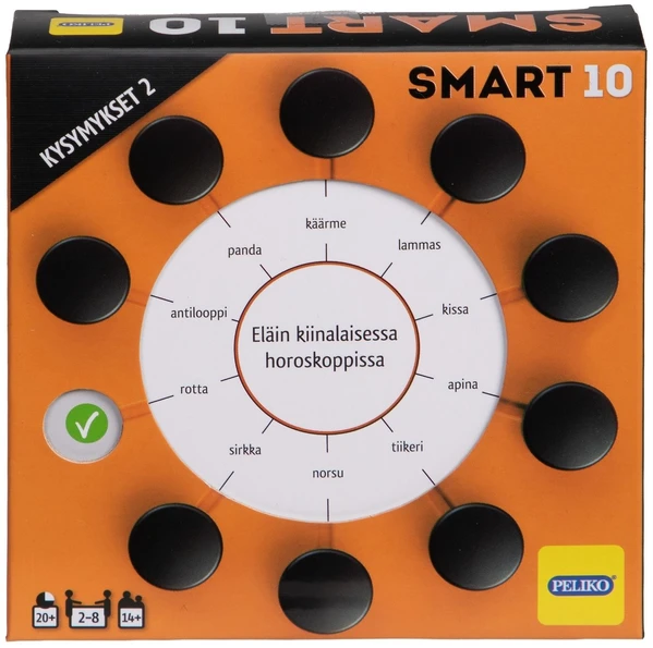 Smart10 Questions 2 papildomos kortelės