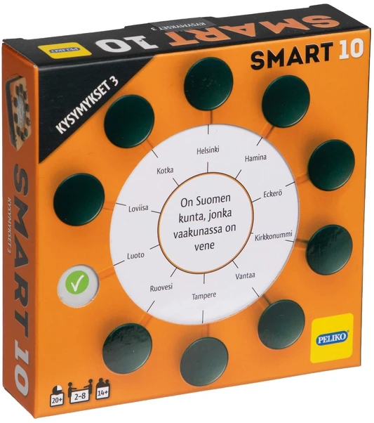 Smart10 Questions 3 papildomos kortelės