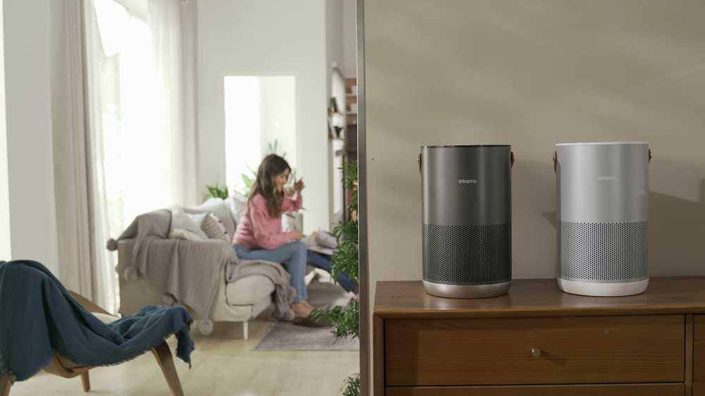 Drėkintuvas Xiaomi Smartmi oro valytuvas P1 (sidabras)