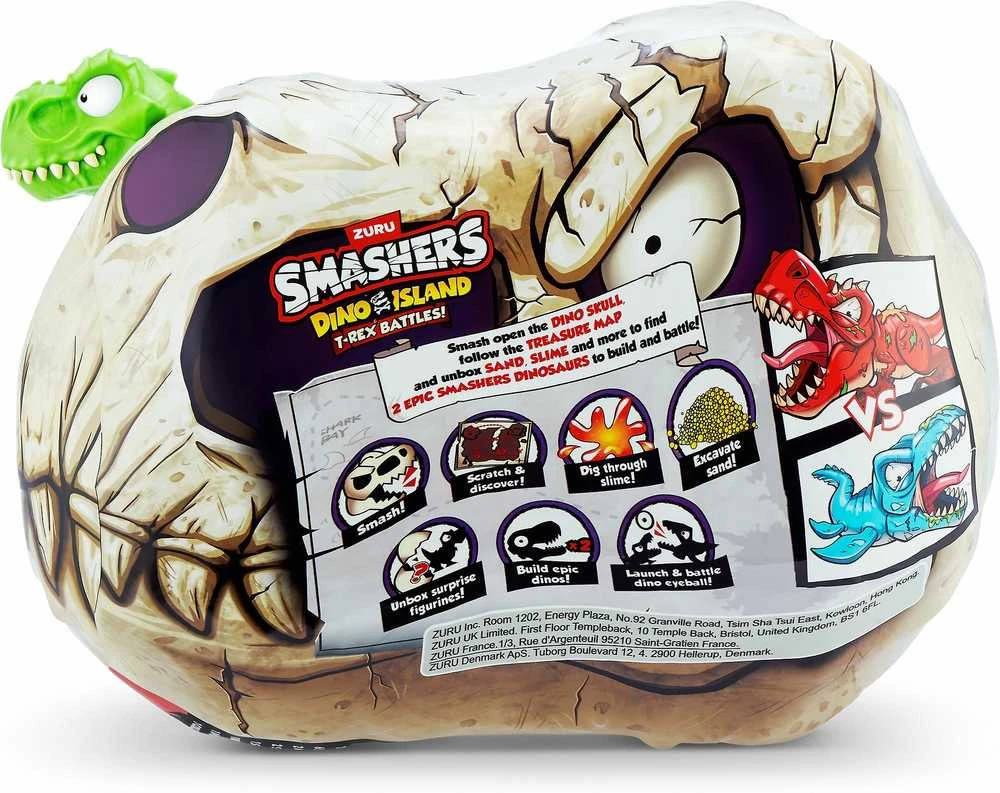 SMASHERS Rinkinys „Dinozaurų kova“