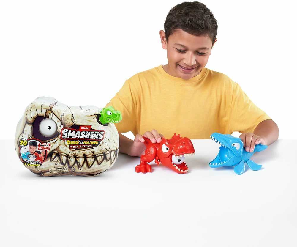 SMASHERS Rinkinys „Dinozaurų kova“