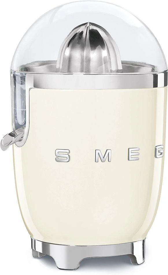 Smeg Citrusinių vaisių sulčiaspaudė CJF11CREU, blizgi kreminė spalva