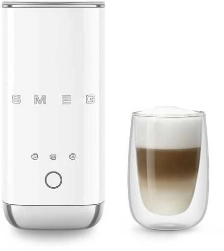 Smeg MFF02WHEU Pieno plakiklis arba šildytuvas Automatinis pieno plakiklis / šildytuvas Balta
