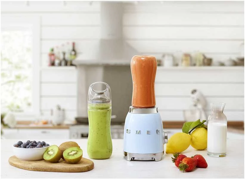 SMEG mini kokteilinė, PBF01PBEU, spalva: mėlyna