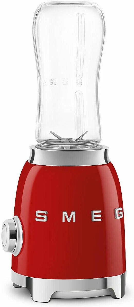 Blenderis - SMEG PBF01RDEU Kompaktiškas Asmeninis 2-greitis Dvigubas Peilis Raudonas