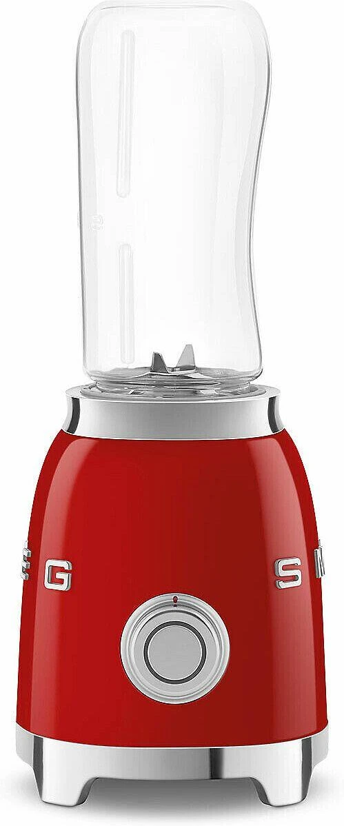 Blenderis - SMEG PBF01RDEU Kompaktiškas Asmeninis 2-greitis Dvigubas Peilis Raudonas