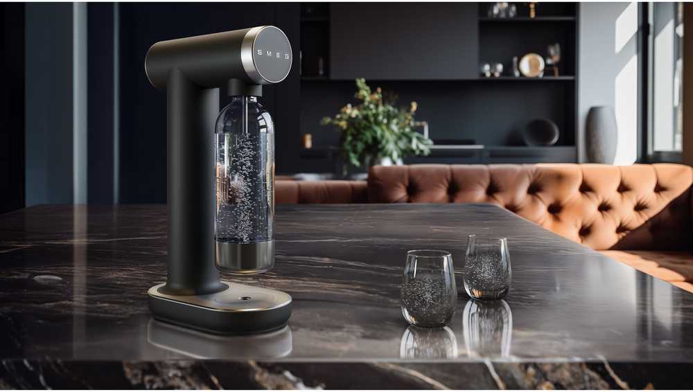 Smeg SKC01BLM saturator Plastik Juodas
