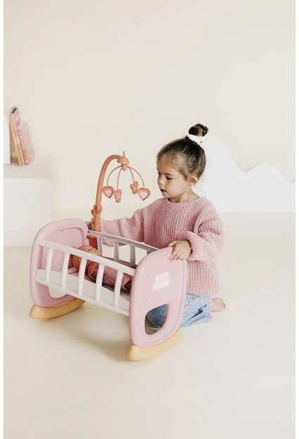 Smoby Baby Nurse lopšys su karusele