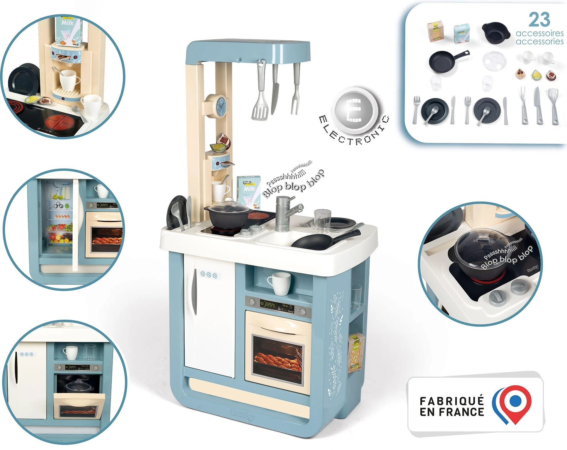 „Smoby Kitchen Bon“ programa He Mėlyna Electronic