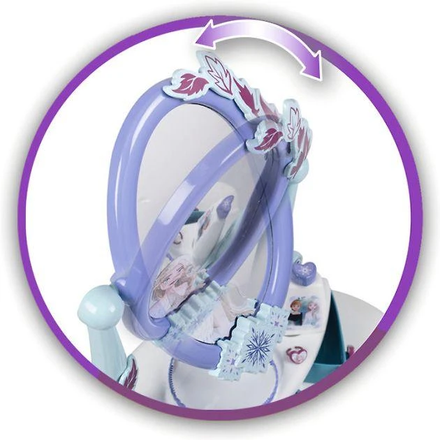 Smoby Frozen kosmetinis staliukas 2in1