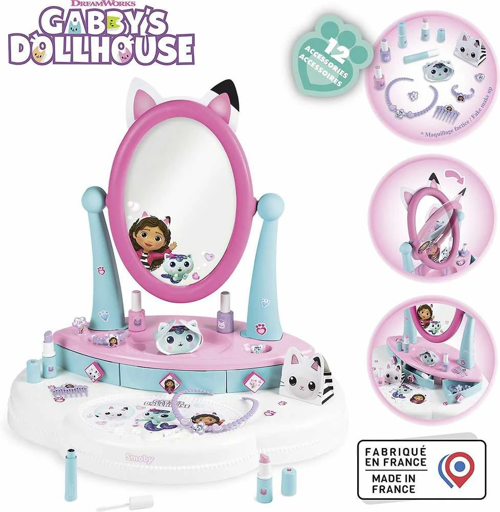 Grožio rinkinys su priedais Smoby Gabby's Dollhouse
