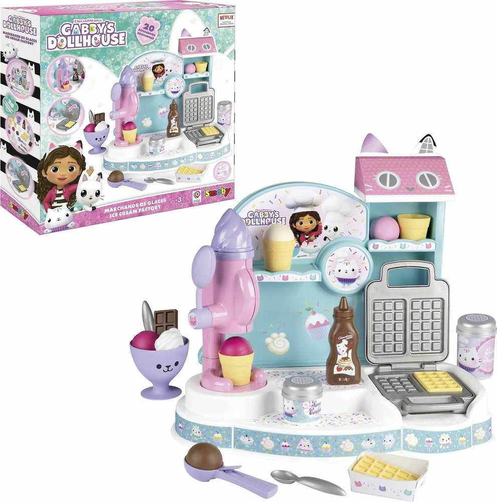 Smoby Rinkinys Gabby's Dollhouse Ledų fabrikas