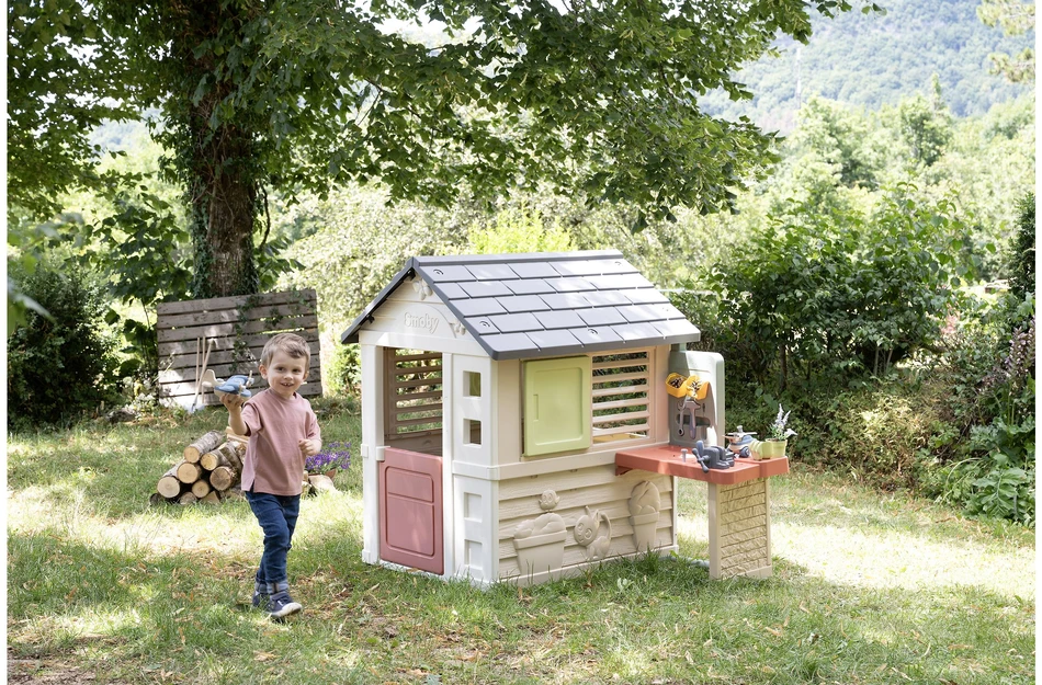 SMOBY namelis su dirbtuvėmis 39 priedai