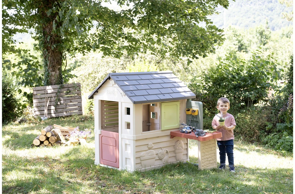 SMOBY namelis su dirbtuvėmis 39 priedai