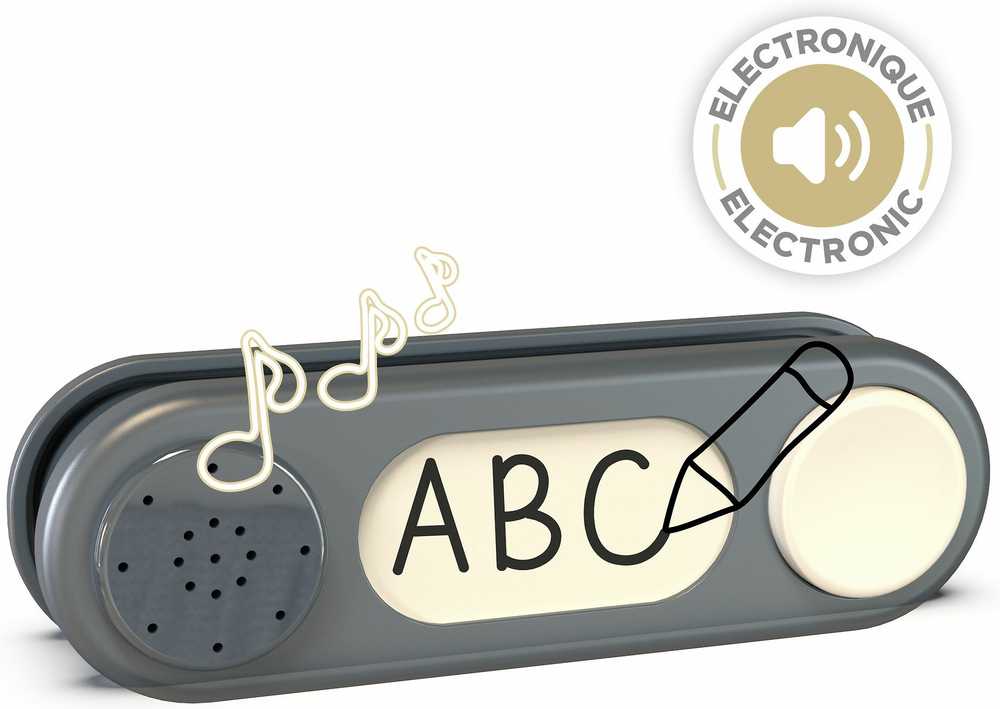 Smoby Elektroninis durų skambutis Pilkas