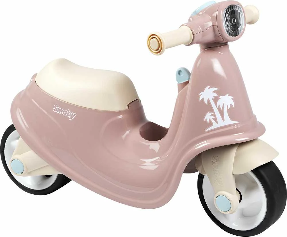 Smoby jojimo motoroleris rožinis pūlus