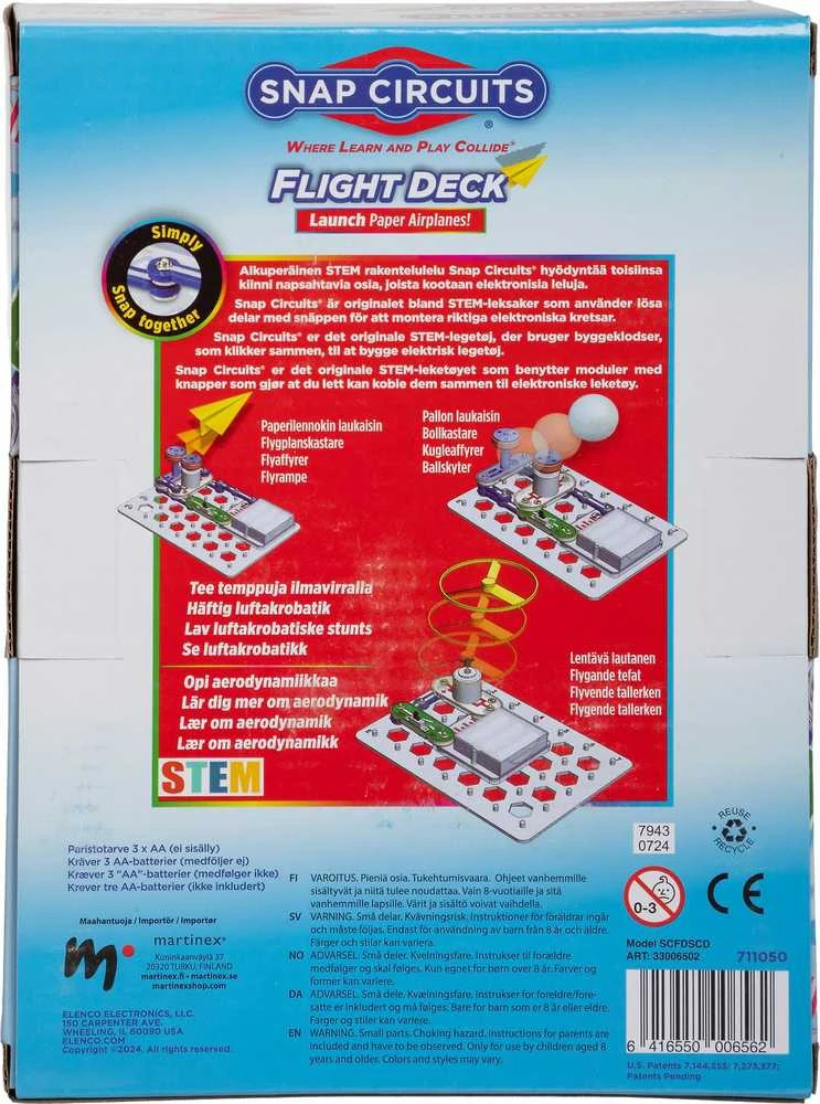 Snap Circuits Flight Deck -laukaisualusta