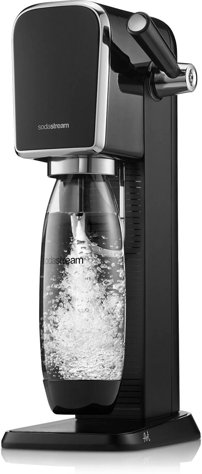 Gazuotų gėrimų gaminimo aparatas SodaStream Art, Juodas