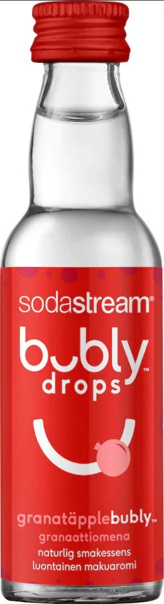 Bubly drops™ granatų skonio SodaStream sirupas, 40ml