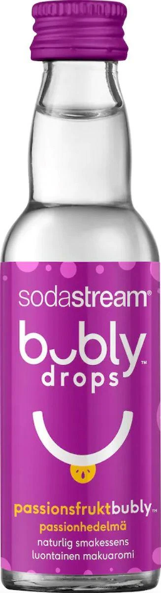Bubly drops™ pasiflorų vaisių skonio SodaStream sirupas, 40ml