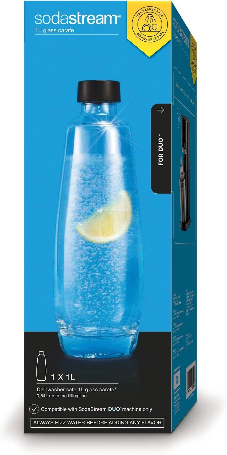 Sodastream DUO™ stiklinis buteliukas, 1l