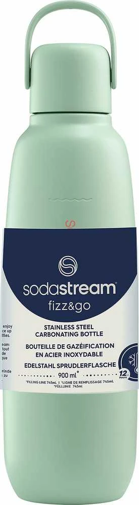 Buteliukas Sodastream Fizz & GO DWS, 0,9 l, Mėtų spalvos